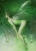 空山基「無題」 2010年 72.8×51.5cm