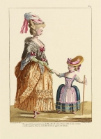 ピエール=トマ・ルクレール 『ギャルリー・デ・モード・エ・コスチューム・フランセ』 1776年 個人蔵(石山彰氏旧蔵)