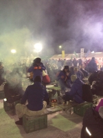 北見厳寒の焼き肉まつり(以前のイベントの模様)