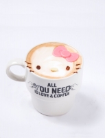 クリスマスラテ （HOT） ￥650