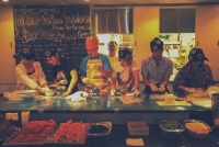 テクノうどん[以前のイベントの模様]