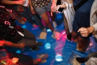 テクノうどん[以前のイベントの模様]