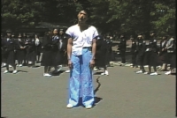 会田誠 上野パンタロン日記 1990 ビデオ（1分10秒） (c) AIDA Makoto Courtesy Mizuma Art Gallery