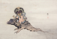 髙井鴻山「妖怪図」一幅 個人蔵 撮影=大屋孝雄 ※展示期間は変更の可能性があります。