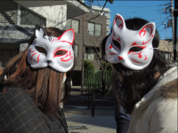 過去の開催の模様(「吉原節分おばけ」HPより)