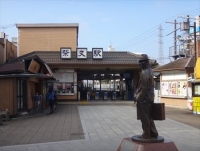 柴又駅前