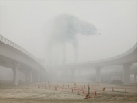 Dark Lens, AT-AT in Fog, Dubai, 2009 © Cédric Delsaux