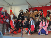 過去の開催の模様(「吉原節分おばけ」HPより)