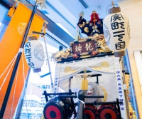 加茂能人形山車（撮影:令和元年5月、室町一丁目祭）