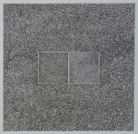 高瀬智淳《紙片》2013年 紙、インク 60×62mm ※極小の絵画。会場に拡大鏡を用意する予定です。