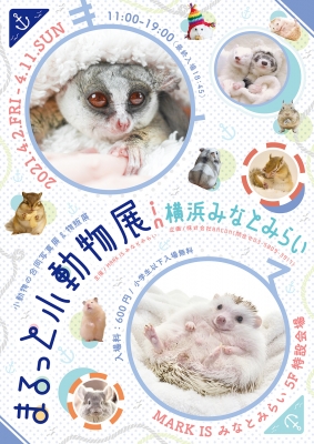 小動物の合同写真展＆物販展「まるっと小動物展 in 横浜みなとみらい」