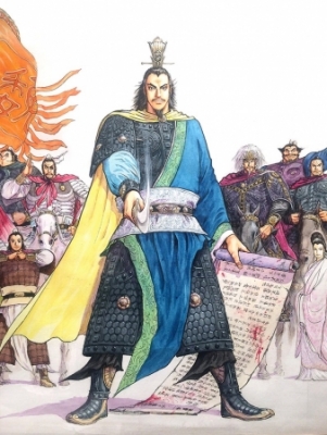 「達人伝」×「蒼天航路」 王欣太原画展