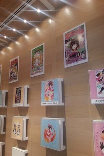 なかよし×hontoカフェ ～大好き！なかよし魔法少女展～  館内写真 