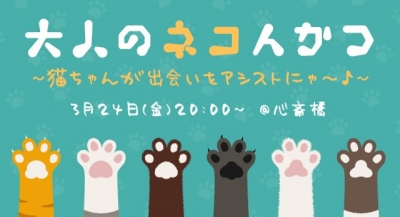 大人のネコんかつ  猫ちゃんが出会いをアシストにゃ～♪