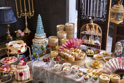 「美しき妃たちの午餐会」楊貴妃点心＆マリー・アントワネットスイーツの饗宴