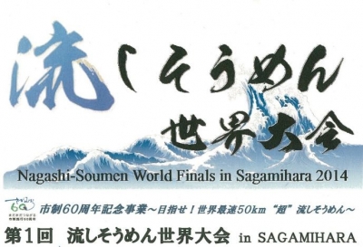 流しそうめん世界大会～リニア麺で世界一に挑戦！～