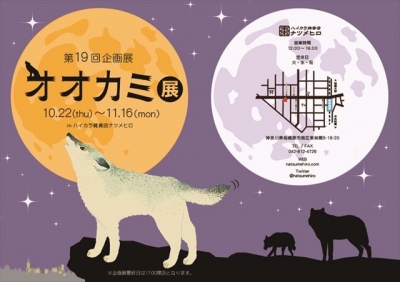ナツメヒロ第19回企画展「オオカミ展」