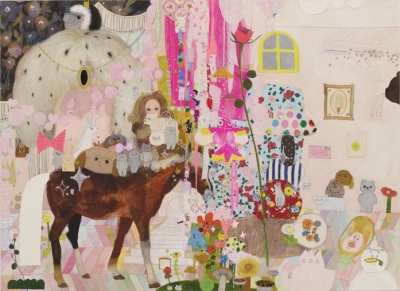 長井朋子展「真夏の毛むくじゃらハウス」