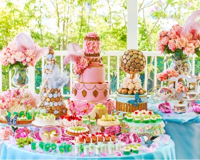 マリー・アントワネットが招く 秘密のメロン＆マスカット スイーツガーデン