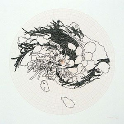 「児玉香織｜方眼紙と線」展
