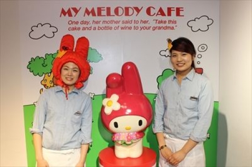 マイメロになれちゃう！？マイメロディカフェ