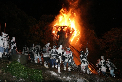 三河鳥羽の火祭り