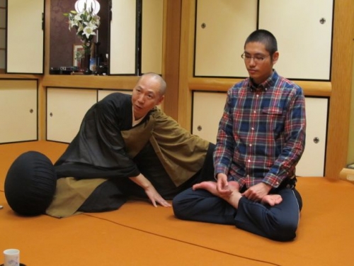 1月に行ったプレ坐禅会の様子です。