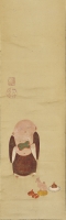 伊藤若冲「伏見人形図」＜生誕300年特別出品＞ 