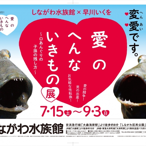 顔面に放尿して求愛！ ちょっと「へん」な恋愛事情 『愛のへんないきもの展』