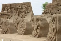 あしや砂像展2025 ～時空を超えて～ 恐竜