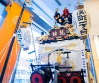 加茂能人形山車（撮影:令和元年5月、室町一丁目祭）