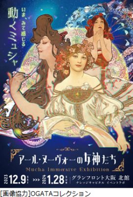 アール・ヌーヴォーの女神たち